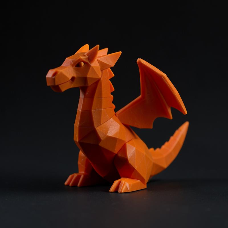 Dragón Low Poly